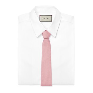 GUCCI シルクジャカード ネクタイ