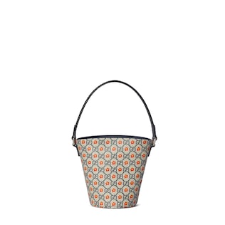 Children's printed GG bucket bag
