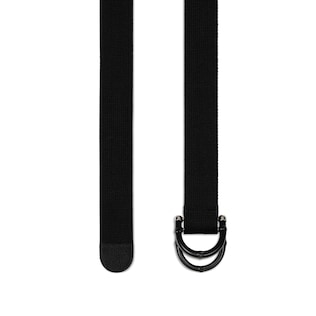 Belt with bamboo detail buckle