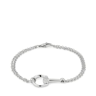 Gucci Horsebit Armband 18 Karat mit Diamanten