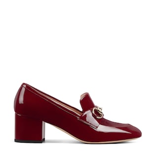 Women's loafer pump with Horsebit