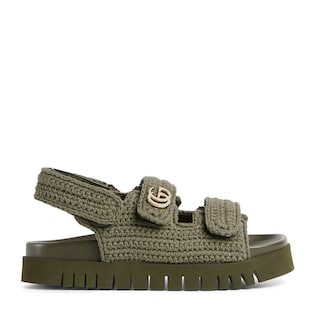 Women's sandal with Double G