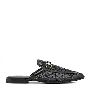 Women's GG crystal Princetown slipper