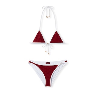 GG terrycloth bikini