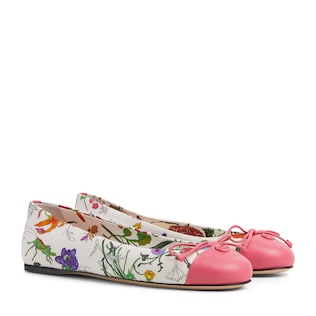 Women's printed ballet flat