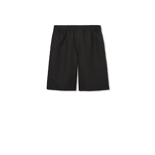 Shorts aus GG Canvas aus Leinenmischung