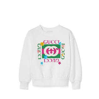 Children's cotton sweatshirt with print
