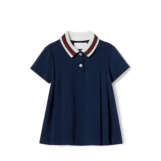 Baby cotton dress with Web