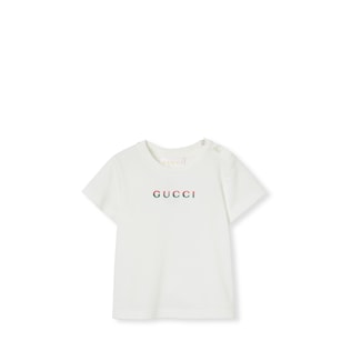 Baby cotton T-shirt with embroidery