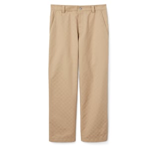 GG cotton gabardine pant