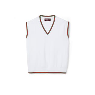 Vest top with Web trim