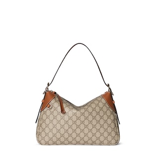 Sac à épaule GG Emblem format moyen