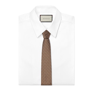 ホースビット シルクジャカード ネクタイ