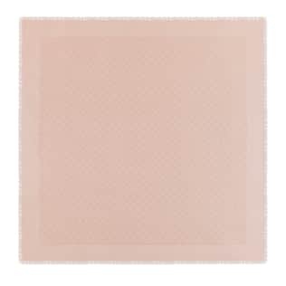 GG cotton silk jacquard shawl