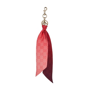 Keychain with GG silk