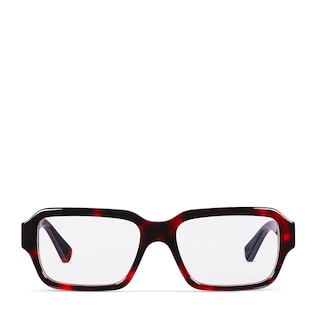 Rectangular frame sunglasses