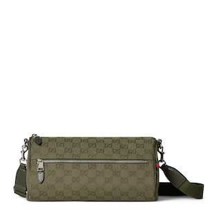 GG canvas small cylinder bag