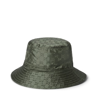 Reversible GG nylon bucket hat