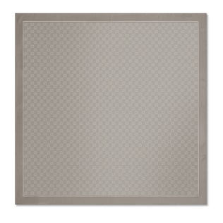 Laminated printed silk twill carré