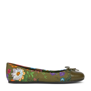 Women's printed ballet flat