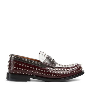 Men's loafer with removable detail