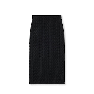 GG macramé skirt