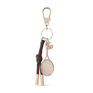 Gucci Tennis keychain with Web