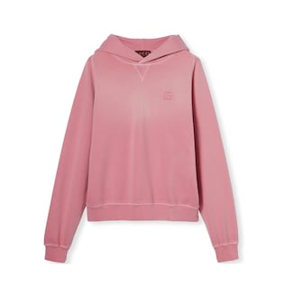 Cotton jersey sweatshirt with embroidery