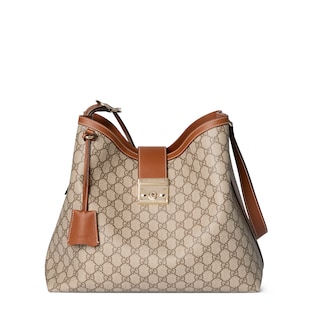 Padlock large shoulder bag