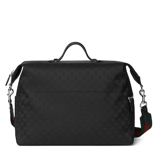 GG canvas medium duffle bag