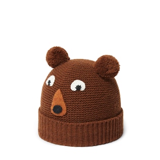 Children's wool hat with embroidery