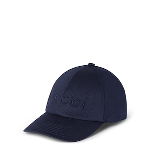 Cotton baseball hat with embroidery
