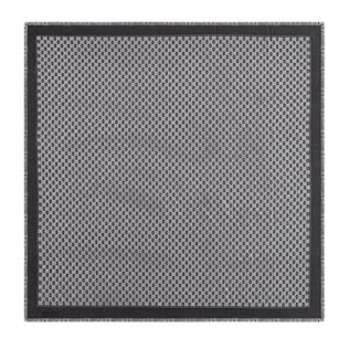 Laminated GG wool shawl