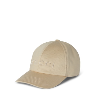 Cotton baseball hat with embroidery