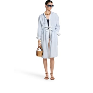 Gucci cotton fil coupé shirt dress