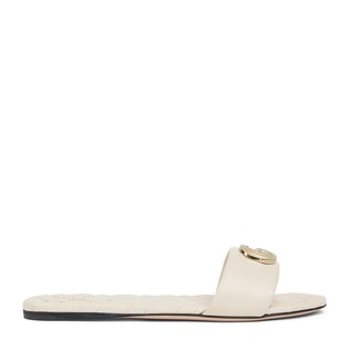 Women's slide sandal with Double G