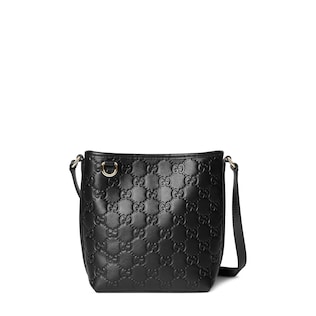 GG Emblem nano bucket bag