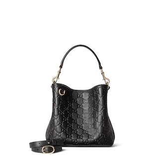 GG Emblem small bucket bag