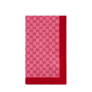GG terrycloth beach blanket