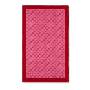 GG terrycloth beach blanket