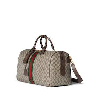 Gucci Savoy系列中号旅行包