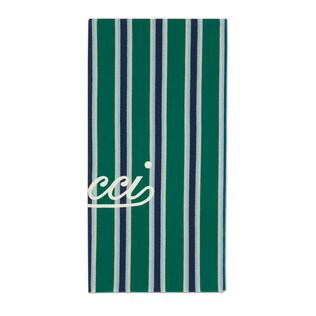 Cotton jacquard beach blanket