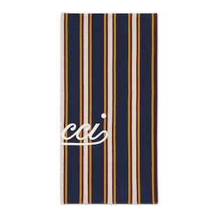 Couverture de plage en jacquard de coton