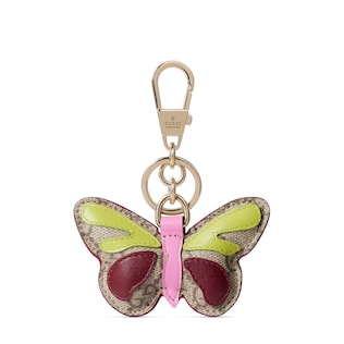 Butterfly-shaped keychain