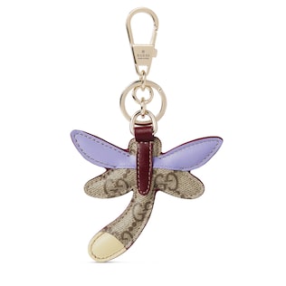 Dragonfly-shaped keychain