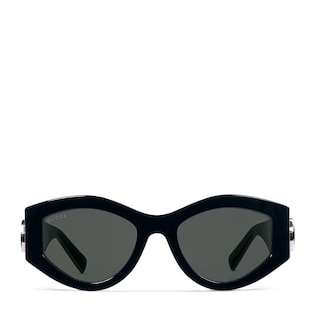 Oval frame sunglasses