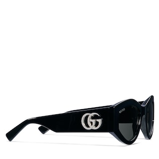 Oval frame sunglasses