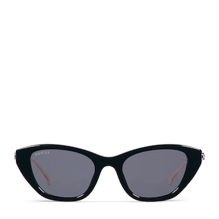 Cat eye frame sunglasses