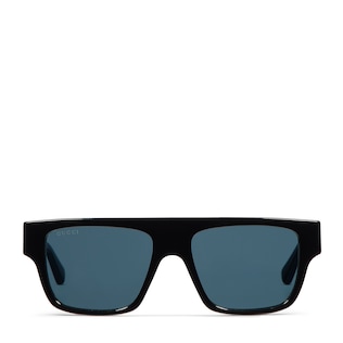 Rectangular frame sunglasses