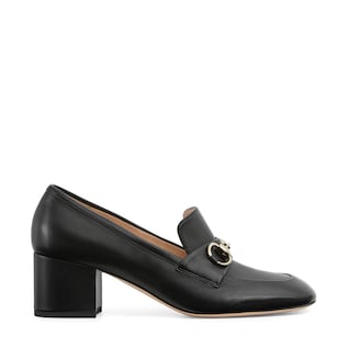 Women's loafer pump with Horsebit